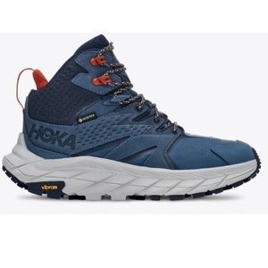 Hoka Anacapa mid athletic GTX women’s hiking boots - real teal/outer space